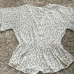 Floral blouse